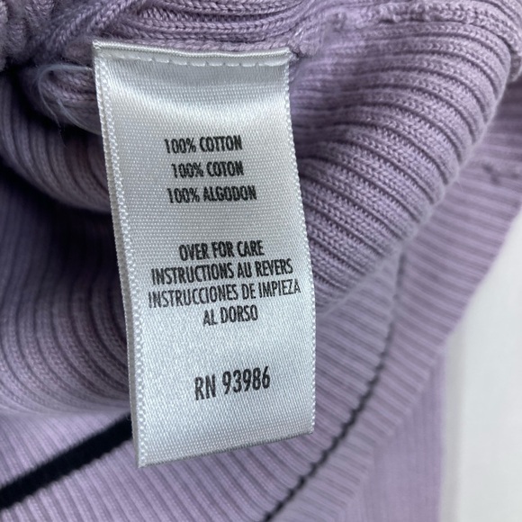 Casual Corner Lavender V-Neck Cardigan Vintage Preppy Cottagecore Y2K - Picture 7 of 14